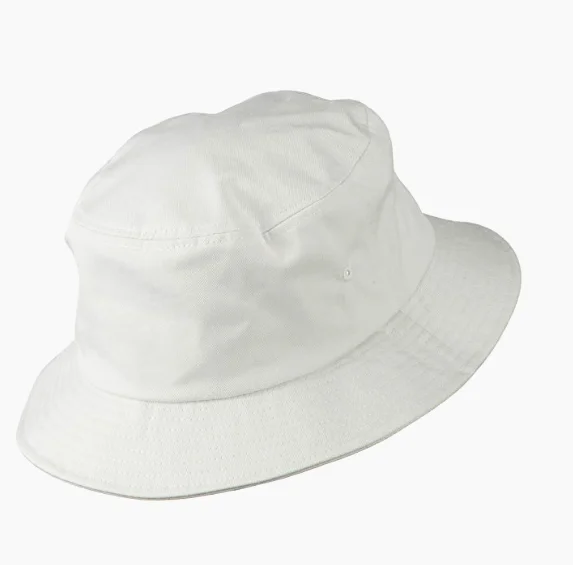 bulk buy white bucket hats