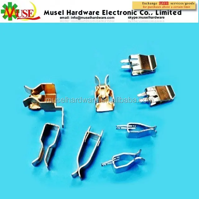 Small Metal Stamping Electrical Conductive Clips Used In Socket,High