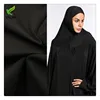 wholesale 100% spun polyester greige woven plain swiss voile fabric for Saudi Arabia market