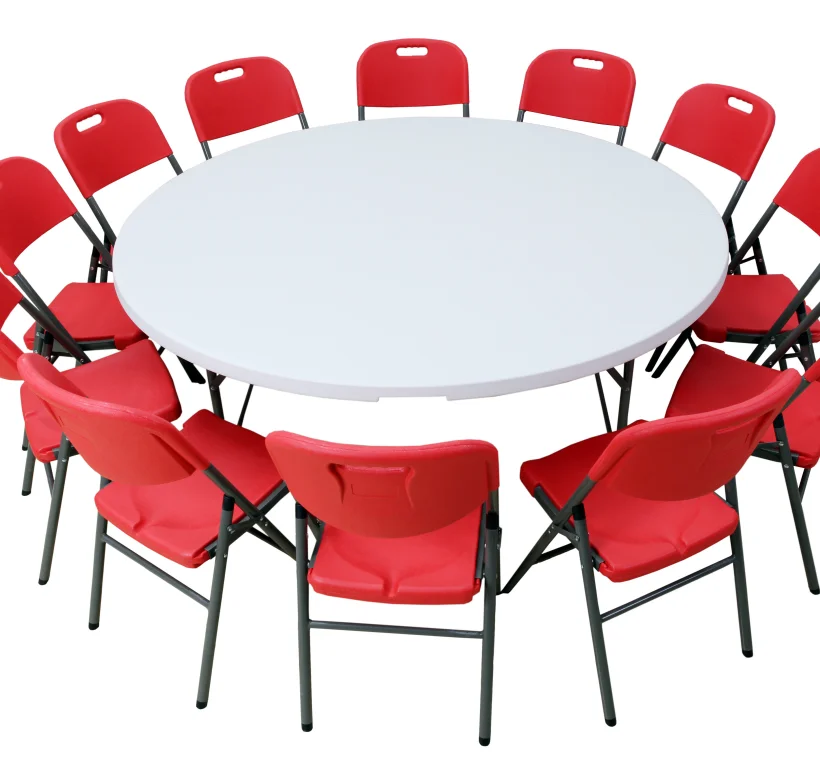 За круглый стол на 51 стульев. Круглый стол. Круглый стол со стульями. Круглый стол для занятий. Стол круглый складной.