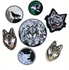 High Quality Wolves Designs Iron-on Backing Embroidery Patches For Garment Accessories