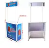 china supplier foldable promotion booth portable table counter display manufacturer price