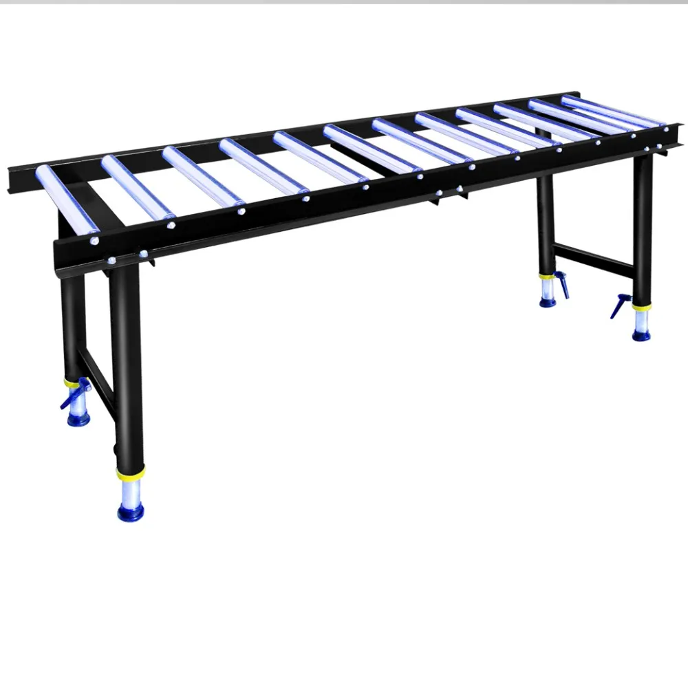 Adjustable Pedestal Roller Material Support Conveyor Table Roller 