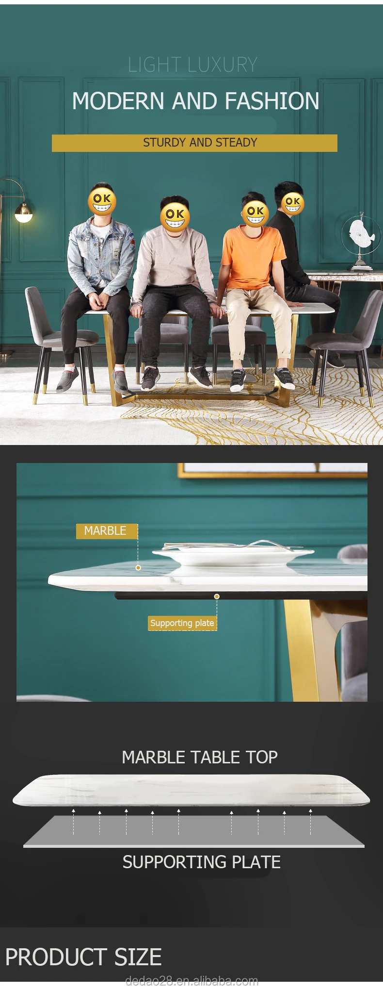 Dining Table And Chair Set for Dining Room