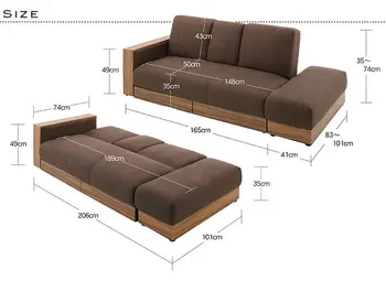Foam Foldable Sofa Bed Turquoise Flip Foam Foldable Sofa Bed