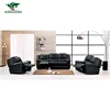 New Design 1+2+3 Functional Leather Sofa,1 Seat 3 Seat Furniture Living Room Sofa Set Modern Leather