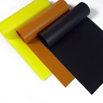 025mm thickness colored thin rigid clear pvc plastic