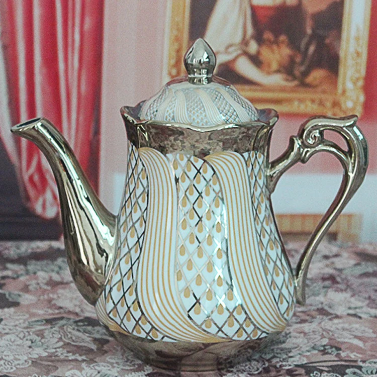 Vintage Afternoon Tea Set With Metal Stand Buy Arabic Tea Set,Arabic