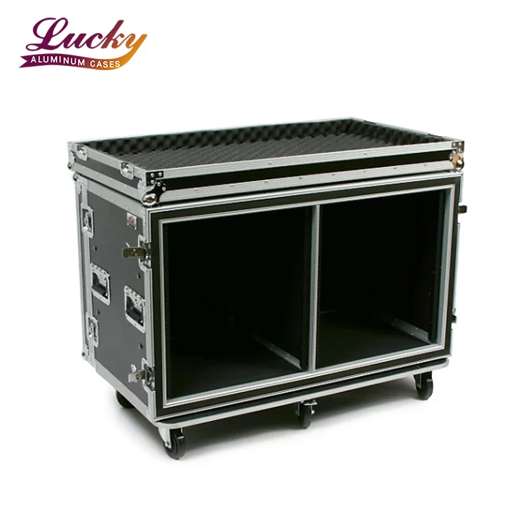 24u Power Amp Rack Case,Shockmount 20" Depth Buy 10u To 14u And
