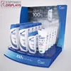 High end custom desktop acrylic display stand for shampoo