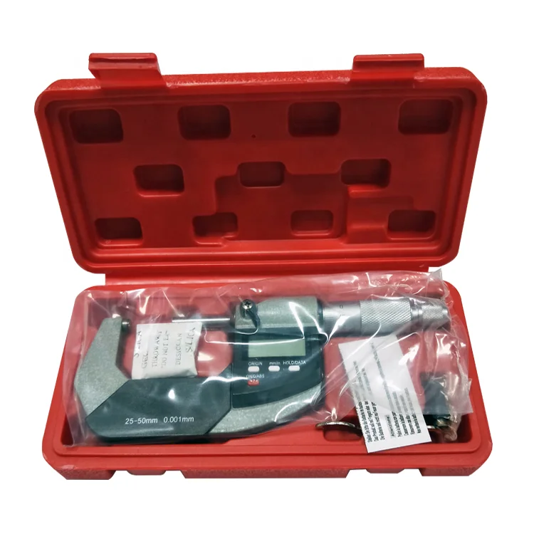 High Precision Outside Digital Micrometers 025mm 2550mm 5075mm,75