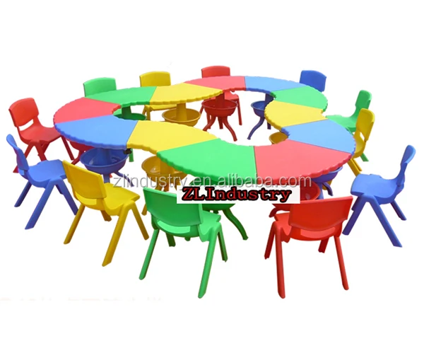 Assembly Loving Round Plastic Table For Nursery School Buy Assembly
