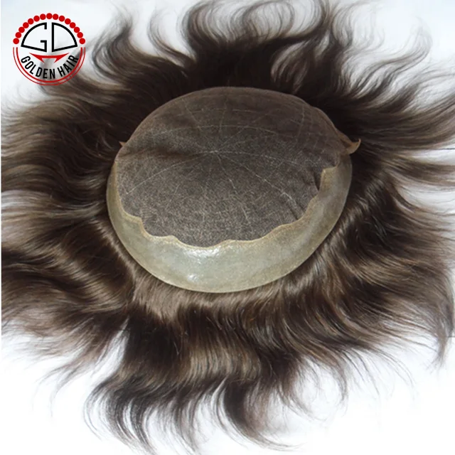 
Remy Hair Replacement System High Quality Professional Men Toupee 
