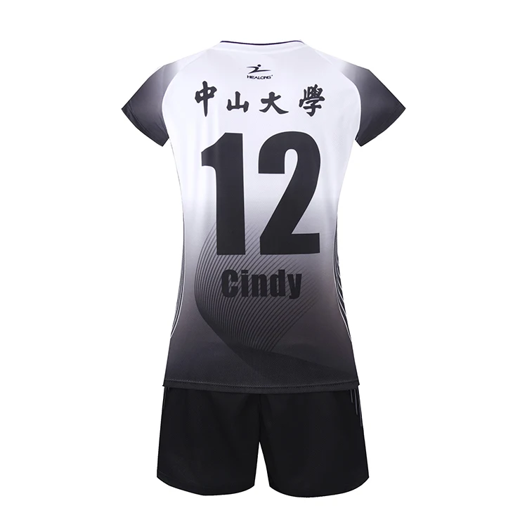 Custom Plain Full Sublimation Volleyball Jersey Set Design Your