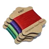Manufacturer wholesale Small Package polyester round wax thread for leather DIY woven handmade sewing bags shoes 0.55mm