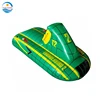 gold China supplier cheap custom pvc snow sled kids adults inflatable ski scooter