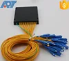 Hot selling fiber optic equipment 16 way fiber optic plc splitter fiber optic splitter