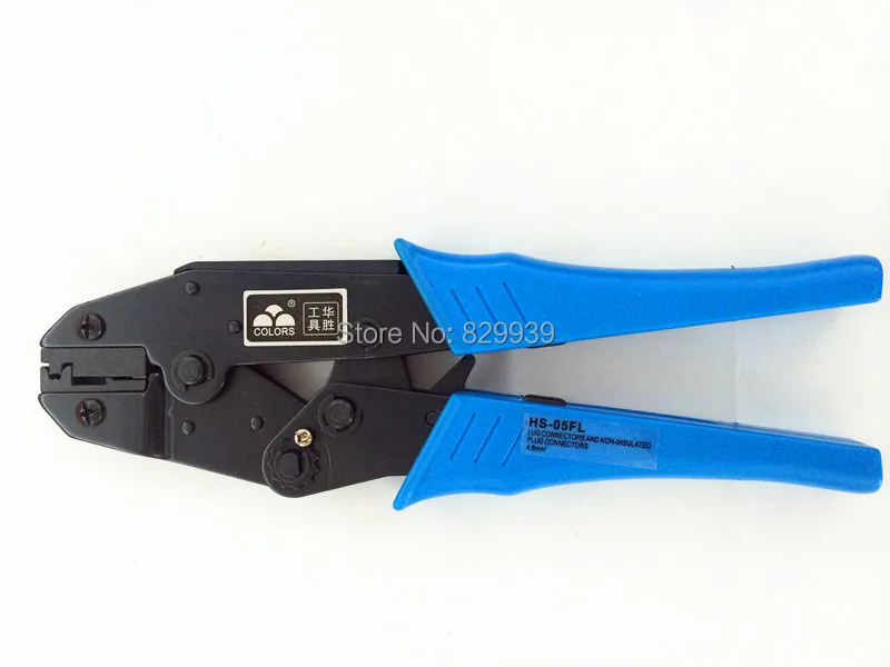 4.8-6.3 mm2 Flag F Ear Type Female Receptacles Insulated Terminals Crimper