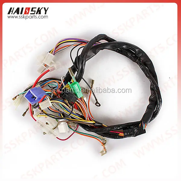 Haissky Factory Price Motorcycle Wiring Harness Connector For Honda