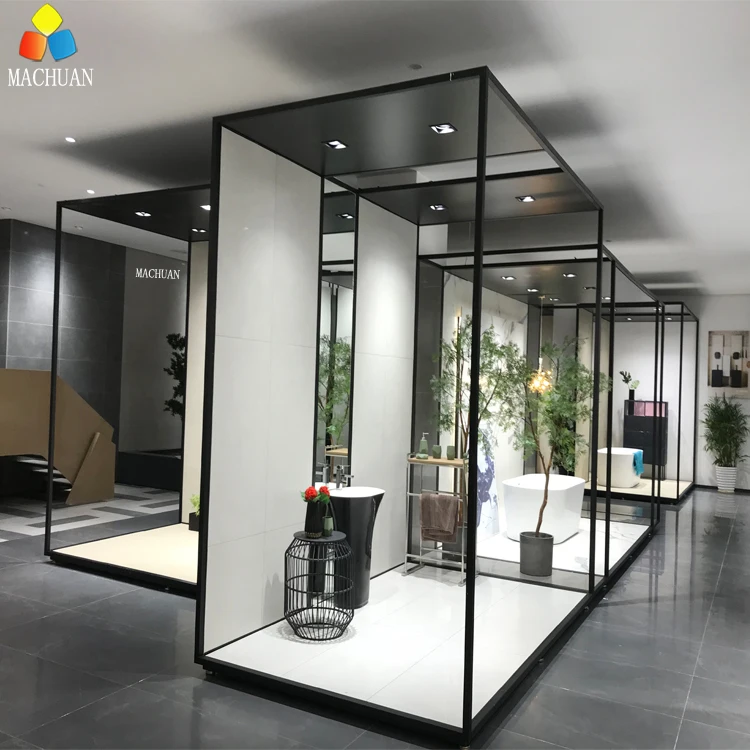 Modern Stylish Ceramic Bathroom Tiles Bathroom Set Ceramic Display