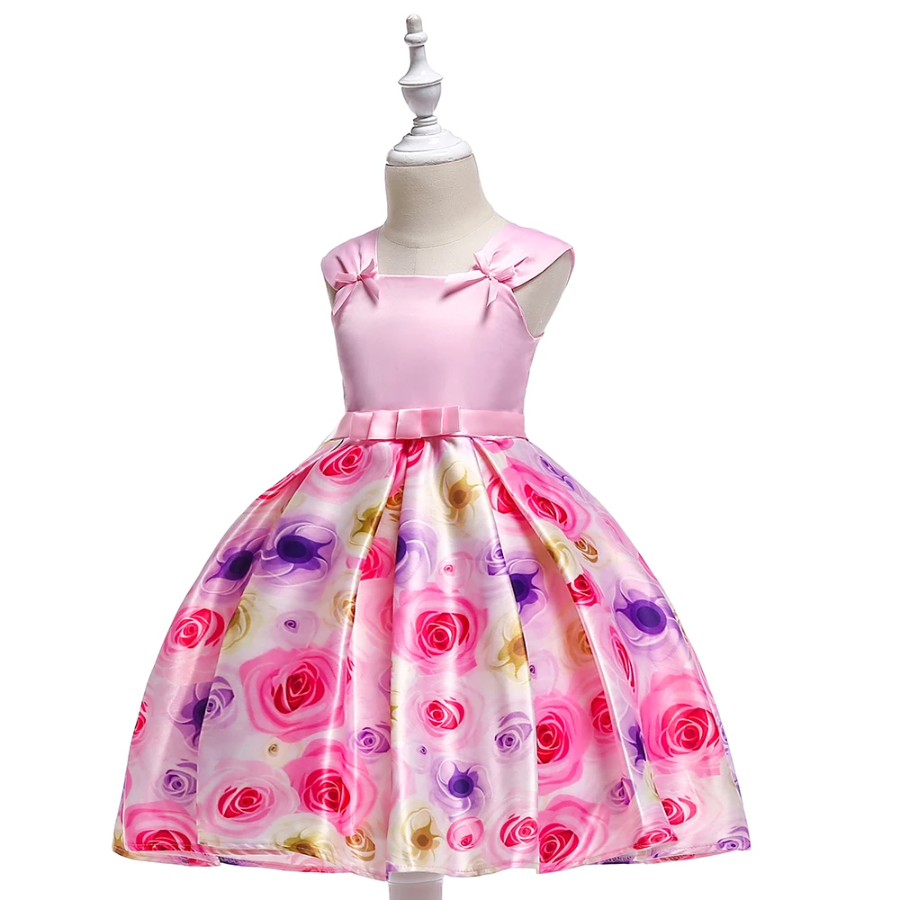 New Arrival Kids Flower Dress Child Summer Frock Children Apparel L-567 ...