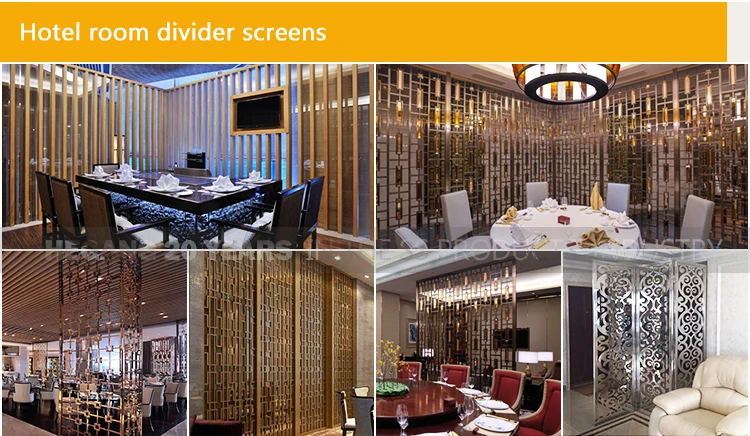 Ceiling Mount Floor Screen Room Dividers Design Decorative