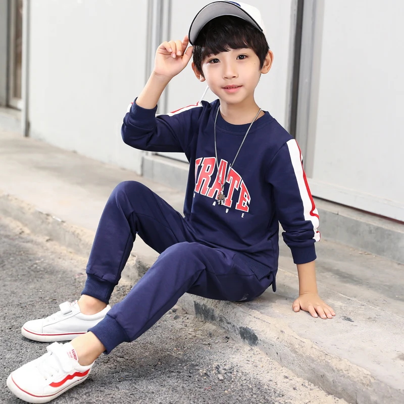 Boys Boutique Spring And Autumn Fall Kids Clothes 100 Cotton Long