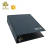 Hot selling office school colorful assured quality OEM metal 3 hole ring binder A4 pu leather file folder cover