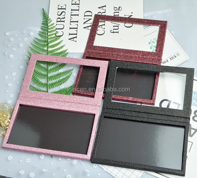 Private Label Cosmetics Cardboard Eyeshadow Empty Makeup Palette Magnetic