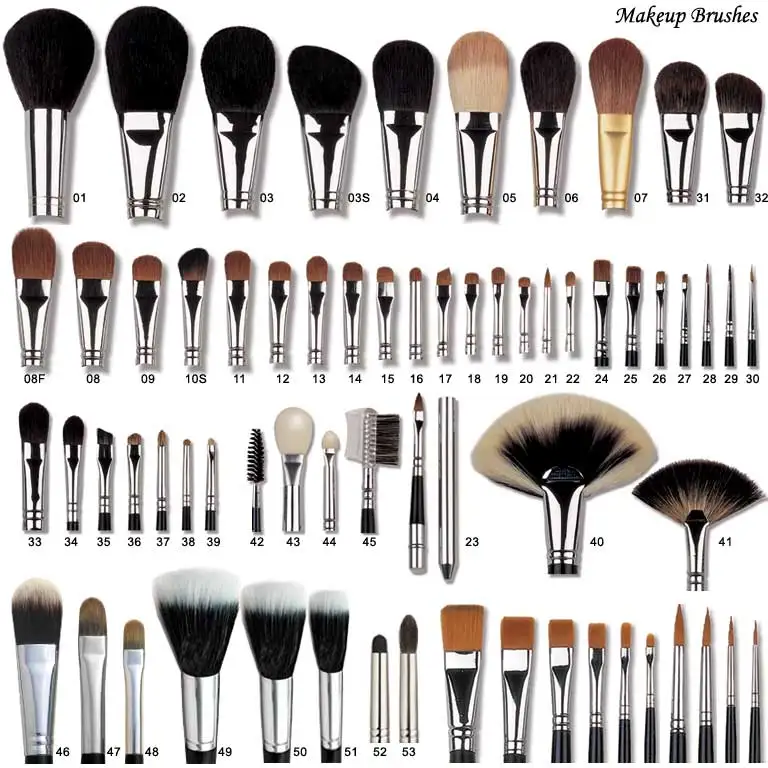 all makeup brush set