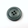 4 hole grey color horn bone button for men suits