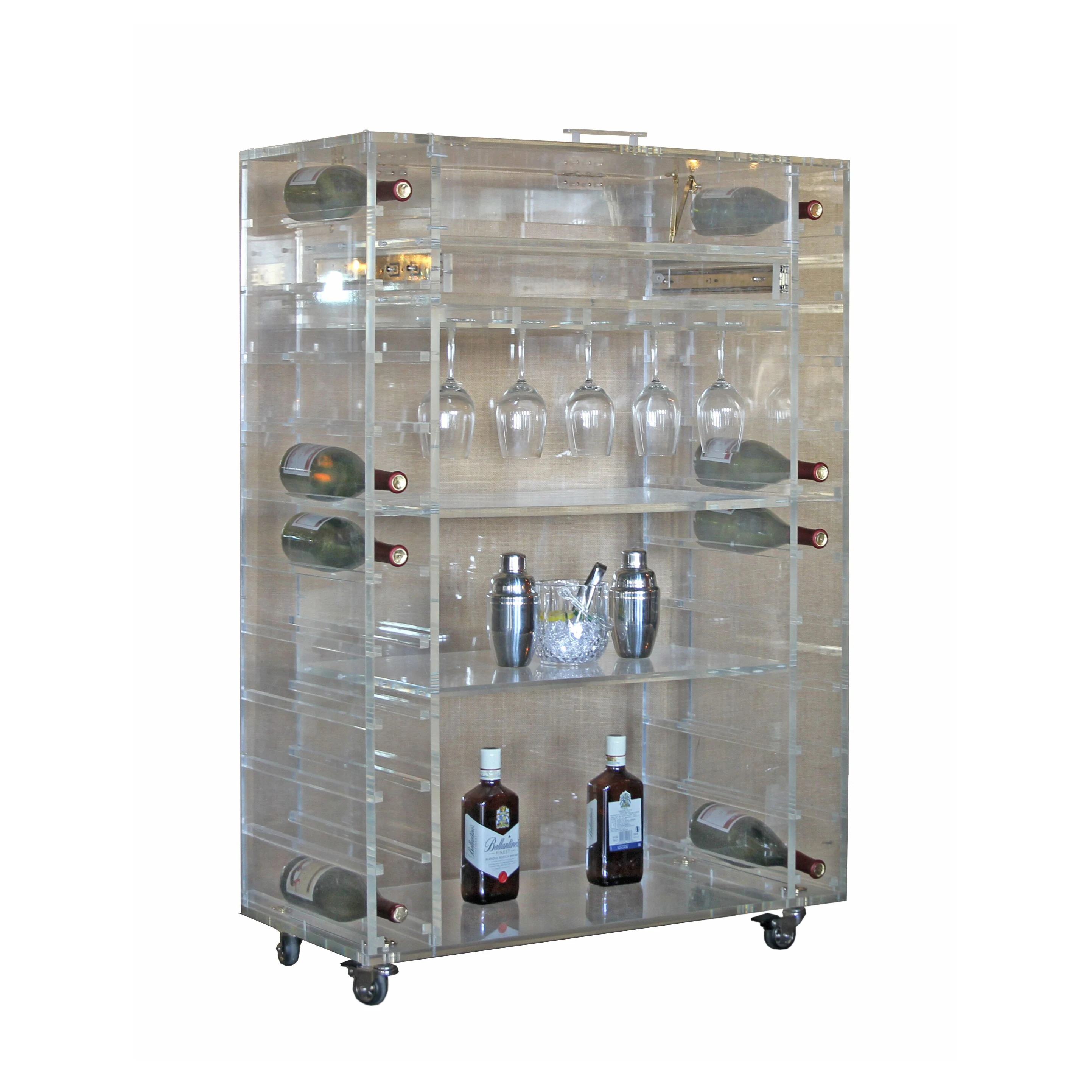 Luxury Clear Acrylic Wine Display Buy Wine Display