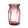 wholesale cheap clear round decorative modern martini colored polish glass vase