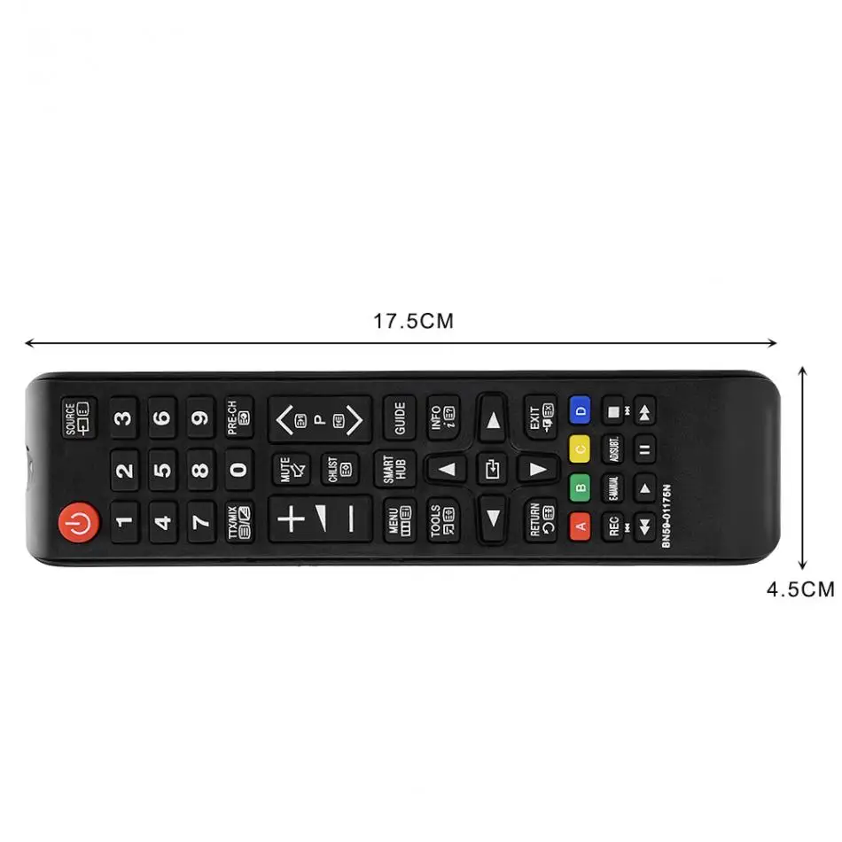 Universal Smart Tv Remote Control Replacement Bn5901175n For Samsung With Smart Hub Button