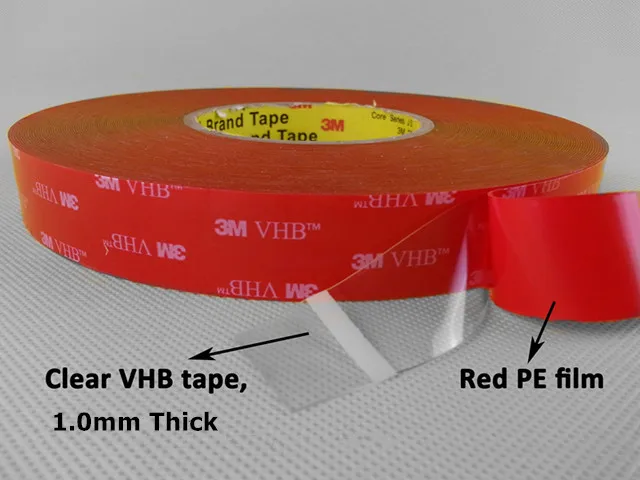 3m Scoth Vhb Heavy Duty Mounting Double Sided Acrylic Foam Tape Clear 1 0mm Thick 3m 4910 Buy Vhb Tape 3m 4910 Mounting Tape Product On Alibaba Com