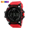 skmei 1227 alibaba Unisex multi functional fitness timepieces red strap mens stylish digital bluetooth watch for Android ios