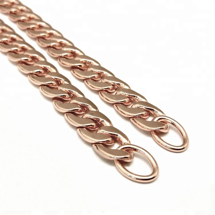 Copper Material Chain With O Ring Pure Copper Chain In 10mm Width Buy