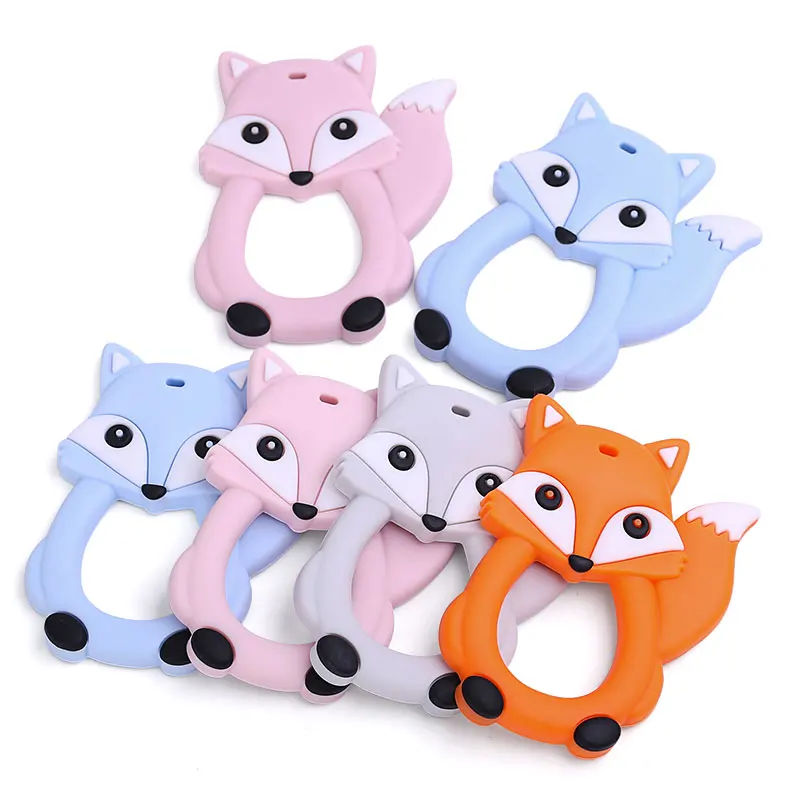 Most Popular Bpa Free Cute Soft kids toy, Baby Bandana Bib Silicone Teether