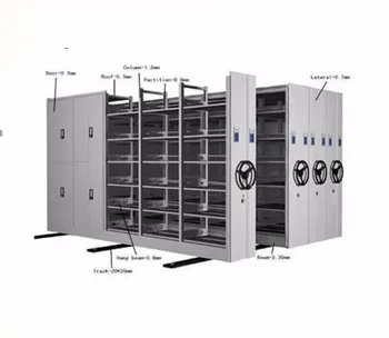 China Manufacturer Heavy Duty Cold Roll Steel File Shelving