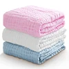 Bamboo printed baby muslin blankets organic cotton baby muslin wraps