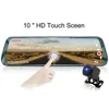 Zimtop 2018 new 10" Touch Streaming Dual lens RearView Mirror Camera japanese dash cam