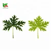Decorative Papaya Tree Leaf Artificial Tropical Leaves Plastic Foliage