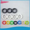 Factory Customized size logo Silicone four finger ring custom