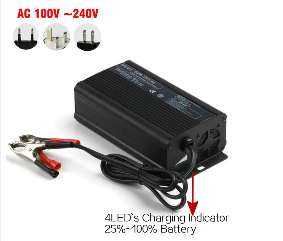 Ac100-240v Input For Worldwide Used With Rechargeable Ac Cord C13 Inlet ...