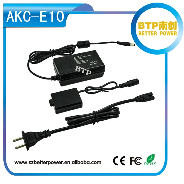 alibaba china for canon camera ACK-E10 AC Power Adapter for Canon EOS