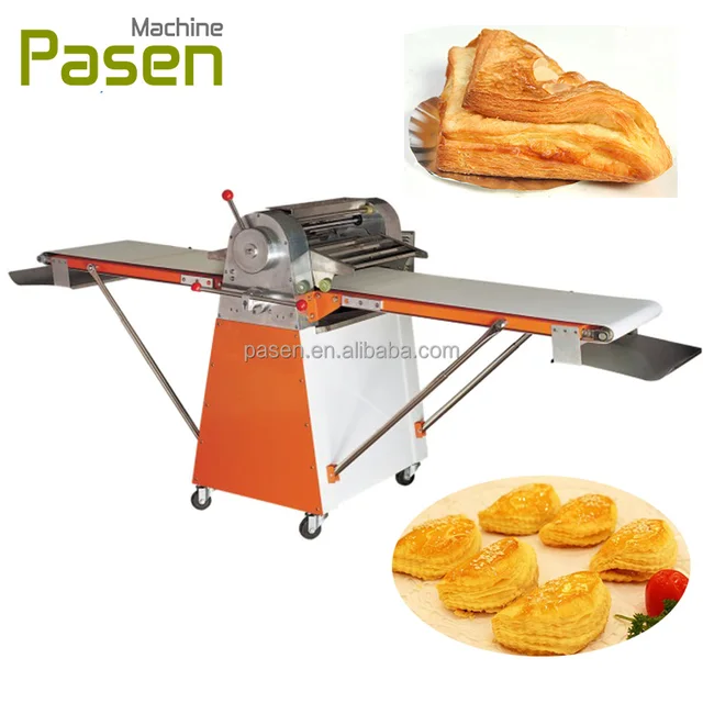 capacity puff pastry sheet making machine / pastry dough sheeter