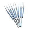 0.15mm precision titanium alloy tweezers jump line repair for mobile phone motherboard soldering repair