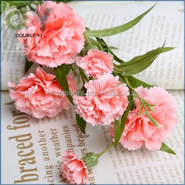 Customized/wholesale Beautiful Colorful Artificial Carnation Flower ...