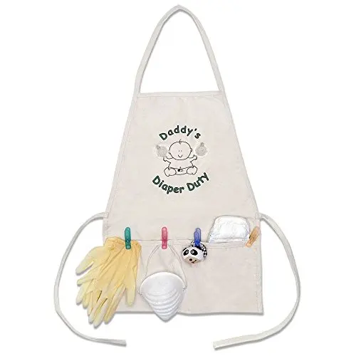 Buy Daddy 39 S Diaper Duty Apron Unique New Dad Gag Gift Baby