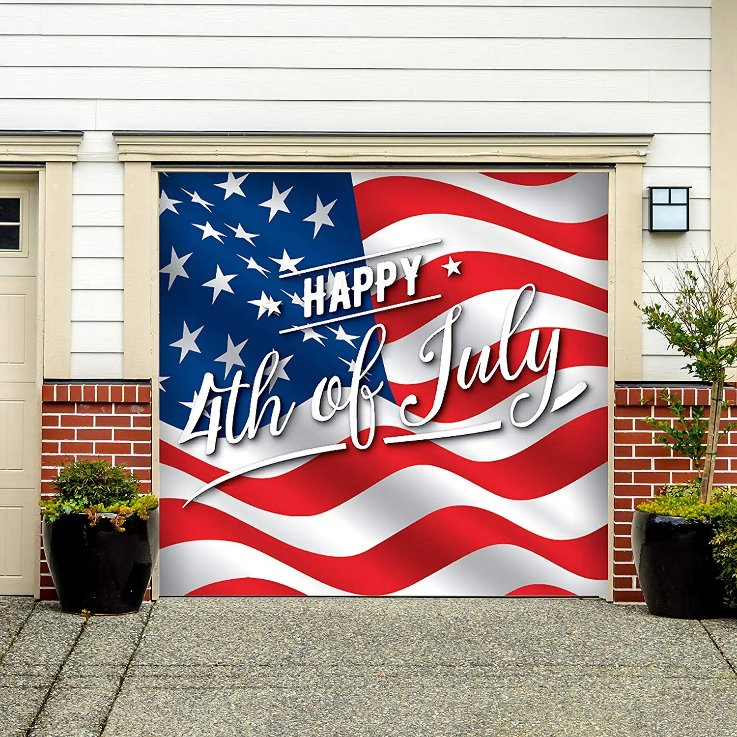 Modern Victory Corp Garage Door Murals for Simple Design